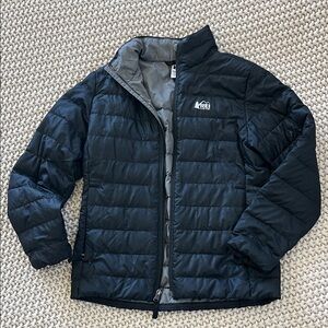 REI Kids Dark Puffer Jacket